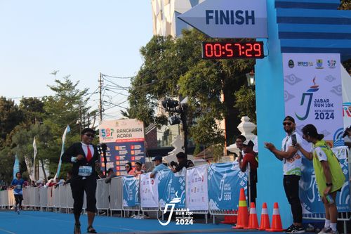 Race photo from Jabar Run 10K 2024
