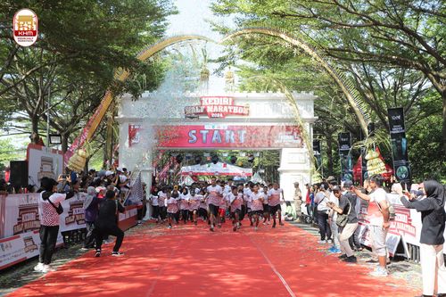 Race photo from Kediri Half Marathon 2024