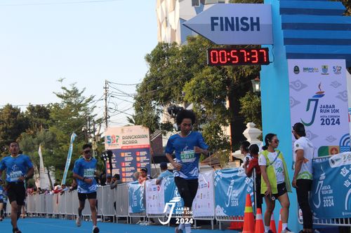 Race photo from Jabar Run 10K 2024