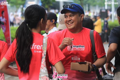 Race photo from Smartfren Run 2025 Vibes
