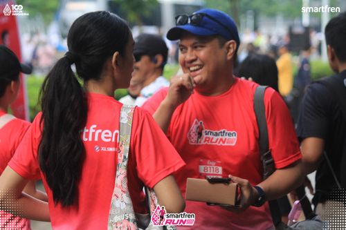 Race photo from Smartfren Run 2025 Vibes