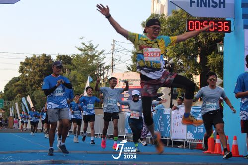 Race photo from Jabar Run 10K 2024