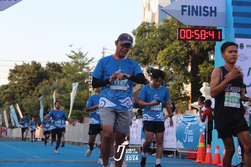 Race photo from Jabar Run 10K 2024
