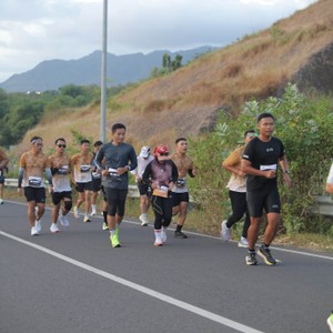 Race photo from KEDIRI HALF MARATHON 2026