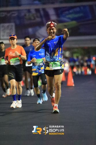 Race photo from SURABAYA ISOPLUS MARATHON 2025