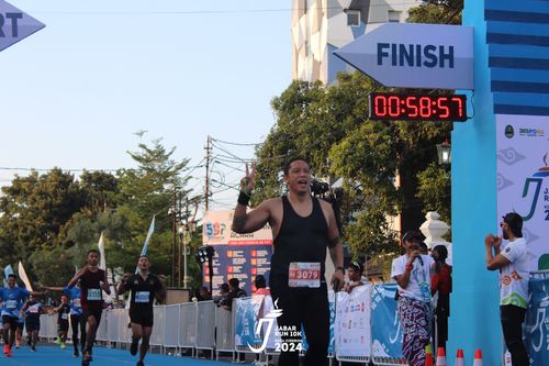 Race photo from Jabar Run 10K 2024