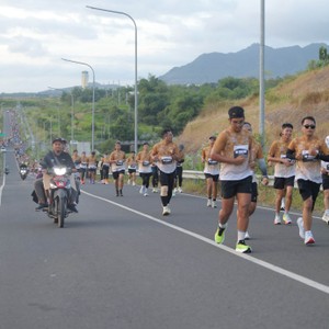 Race photo from KEDIRI HALF MARATHON 2026