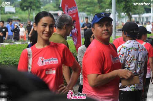Race photo from Smartfren Run 2025 Vibes