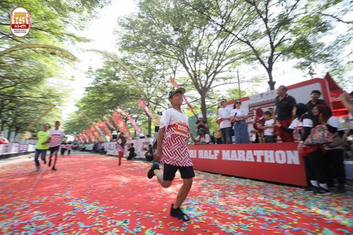 Race photo from Kediri Half Marathon 2024