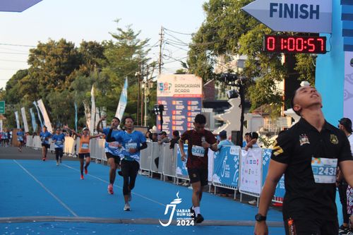 Race photo from Jabar Run 10K 2024