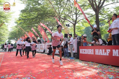 Race photo from Kediri Half Marathon 2024