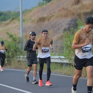 Race photo from KEDIRI HALF MARATHON 2026