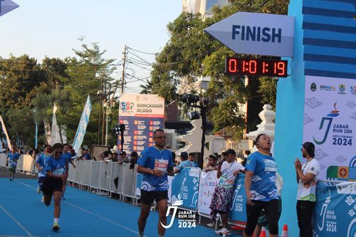 Race photo from Jabar Run 10K 2024