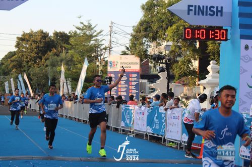 Race photo from Jabar Run 10K 2024