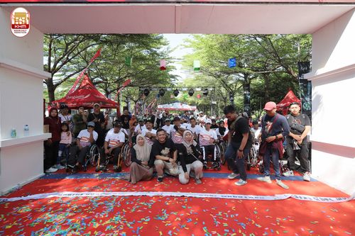 Race photo from Kediri Half Marathon 2024