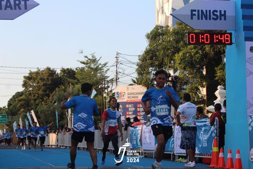 Race photo from Jabar Run 10K 2024