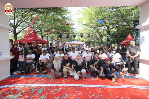 Race photo from Kediri Half Marathon 2024