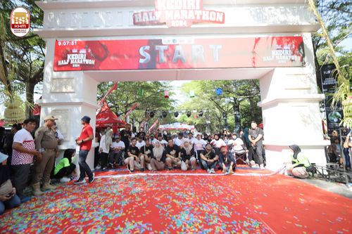 Race photo from Kediri Half Marathon 2024