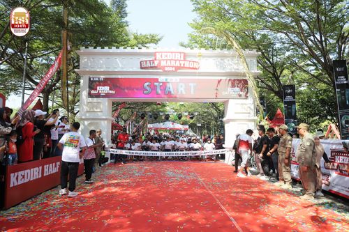 Race photo from Kediri Half Marathon 2024