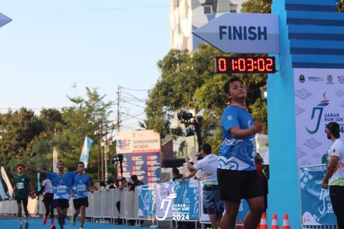 Race photo from Jabar Run 10K 2024