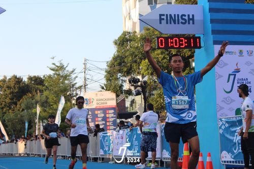 Race photo from Jabar Run 10K 2024