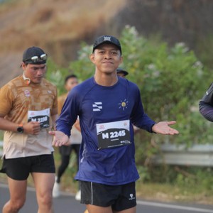 Race photo from KEDIRI HALF MARATHON 2026