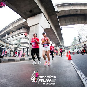 Race photo from SMARTFREN RUN 2026