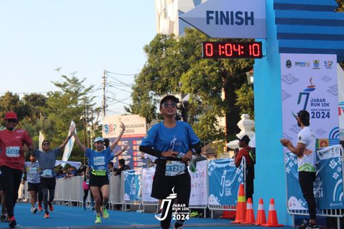 Race photo from Jabar Run 10K 2024