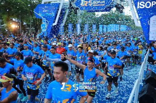 Race photo from SURABAYA ISOPLUS MARATHON 2025