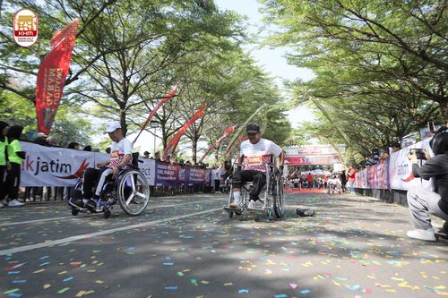Race photo from Kediri Half Marathon 2024