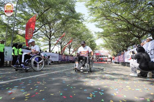 Race photo from Kediri Half Marathon 2024