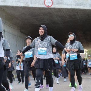 Race photo from KEDIRI HALF MARATHON 2026