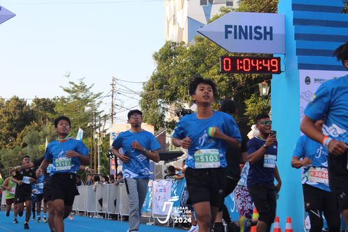 Race photo from Jabar Run 10K 2024