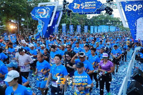 Race photo from SURABAYA ISOPLUS MARATHON 2025