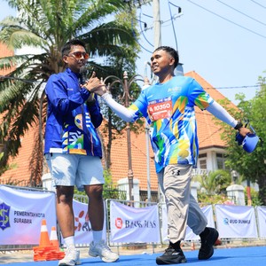 Race photo from SURABAYA ISOPLUS MARATHON 2026