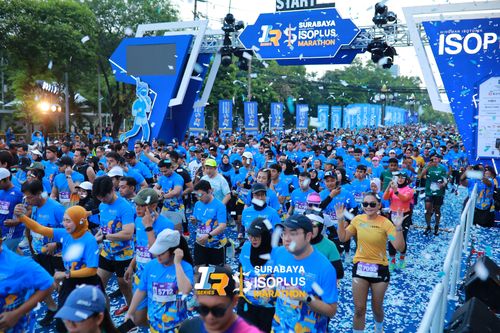 Race photo from SURABAYA ISOPLUS MARATHON 2025