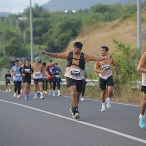 Race photo from KEDIRI HALF MARATHON 2026