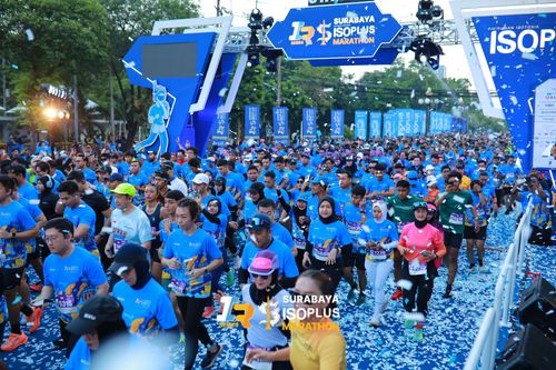 Race photo from SURABAYA ISOPLUS MARATHON 2025