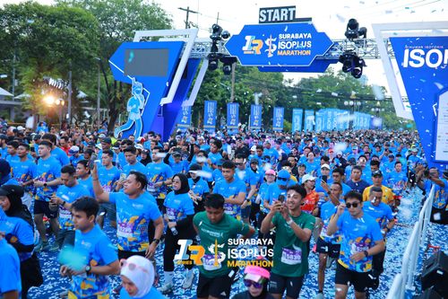 Race photo from SURABAYA ISOPLUS MARATHON 2025