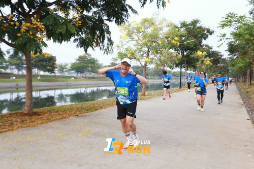 Race photo from ISOPlus Run 2024 Jakarta