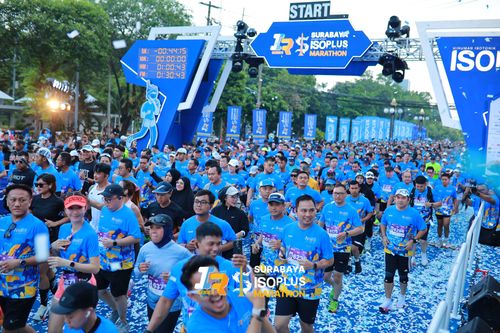 Race photo from SURABAYA ISOPLUS MARATHON 2025