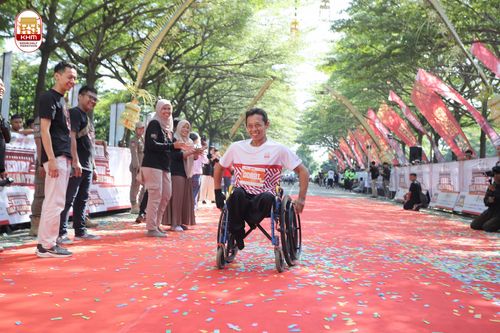 Race photo from Kediri Half Marathon 2024