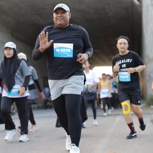 Race photo from KEDIRI HALF MARATHON 2026