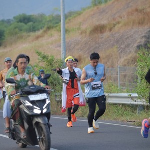 Race photo from KEDIRI HALF MARATHON 2026