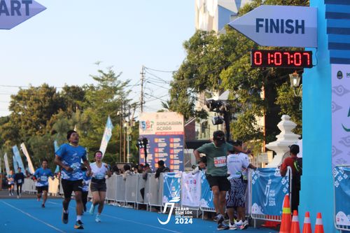 Race photo from Jabar Run 10K 2024
