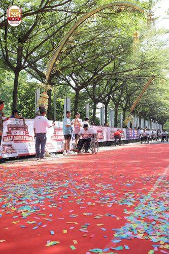 Race photo from Kediri Half Marathon 2024