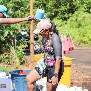 Race photo from Belitung Multisport Festival
