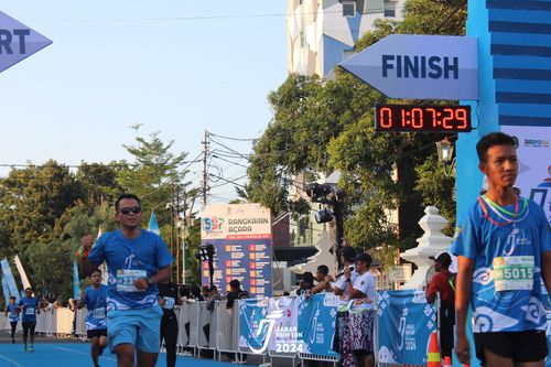 Race photo from Jabar Run 10K 2024