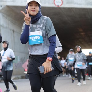 Race photo from KEDIRI HALF MARATHON 2026