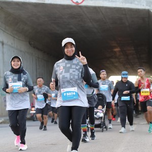 Race photo from KEDIRI HALF MARATHON 2026